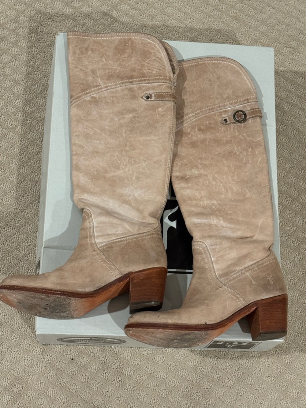 Frye Jane Tall Boots size 9 - Picture 2 of 7